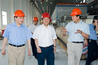 2007年5月25日，時(shí)任全國(guó)政協(xié)常委、經(jīng)濟(jì)委員會(huì)副主任、中國(guó)包裝聯(lián)合會(huì)會(huì)長(zhǎng)石萬(wàn)鵬一行來(lái)公司視察