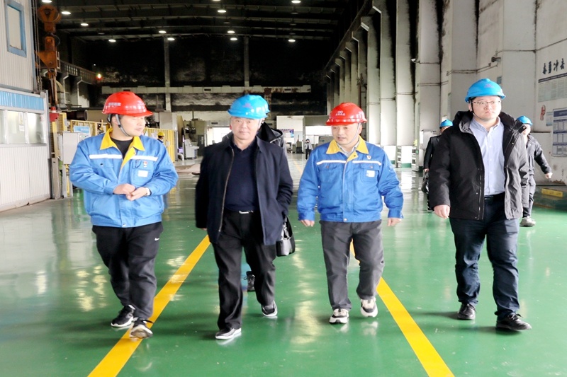 2024年 1月30日，浙江省經(jīng)信廳機(jī)關(guān)黨委二級(jí)巡視員孫自強(qiáng)蒞臨景興紙業(yè)開(kāi)展歲末年初安全生產(chǎn)督導(dǎo)