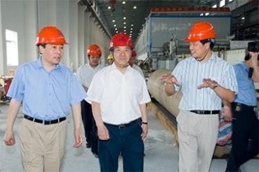 2007年5月25日，時(shí)任全國政協(xié)常委、經(jīng)濟(jì)委員會(huì)副主任、中國包裝聯(lián)合會(huì)會(huì)長石萬鵬一行來公司視察
